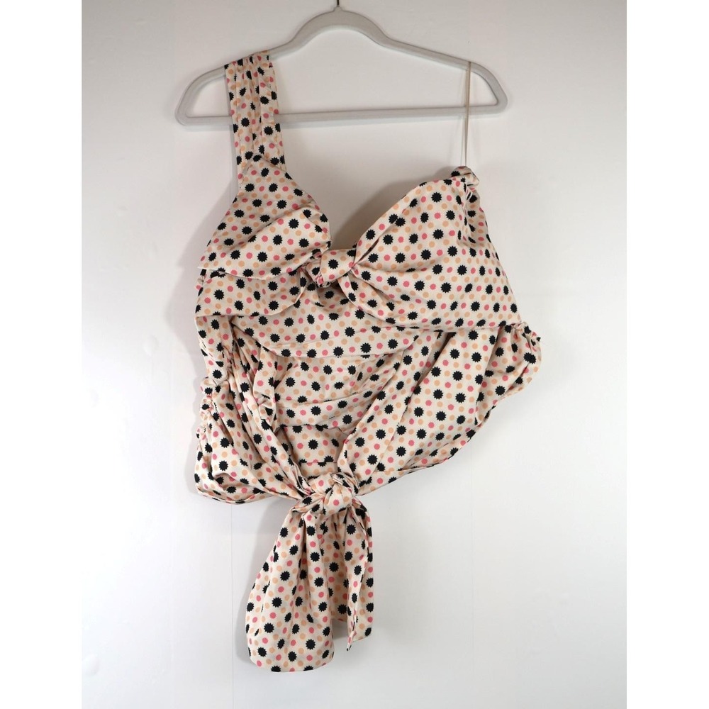 Maeve Anthropologie One Shoulder Bow Tie Tank Plus Size 22W New With Tags
